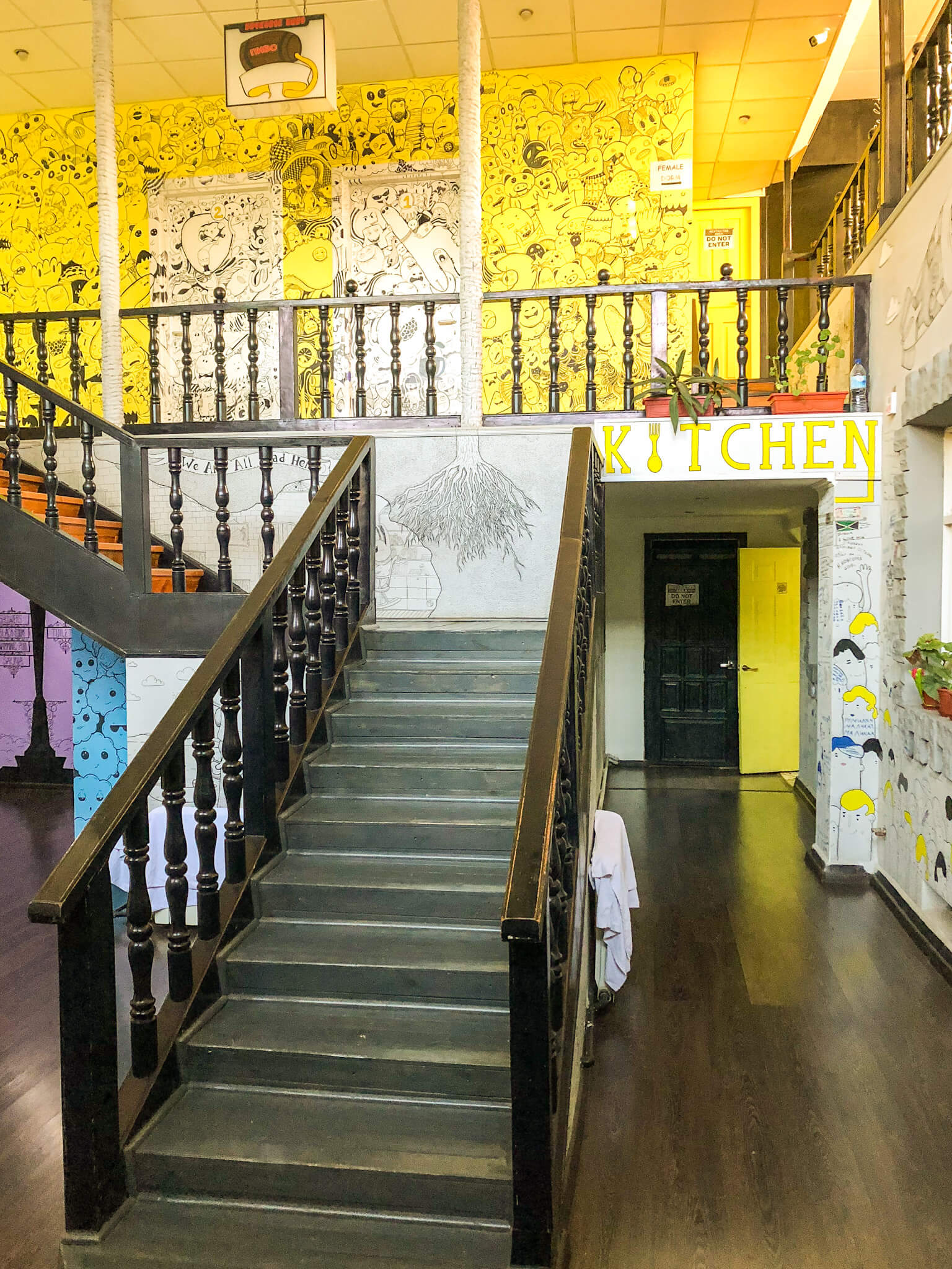 The Welcoming, Colourful Interiors Of The Topchan Hostel